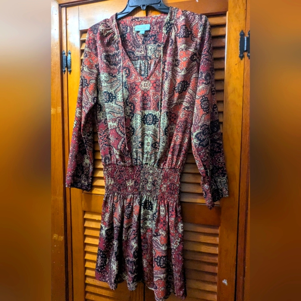 Bohemian Paisley Dress